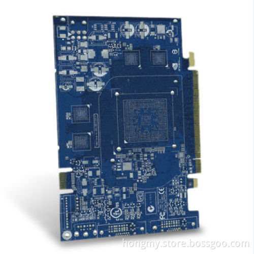 Double-sided PCB with HAL Surface Finish and 1.0mm Board Thickness